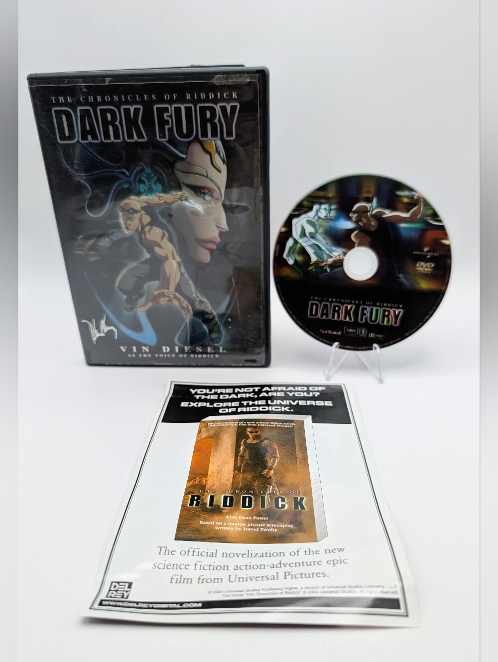 Dark Fury - The Chronicles of Riddick (Animated) DVD Vin Diesel